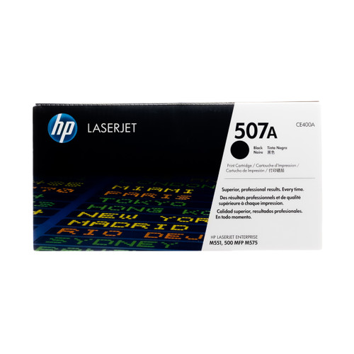 CE400A | HP 507A | Original HP Toner Cartridge - Black CE400A | HP 507A | Original HP Toner Cartridge - Black