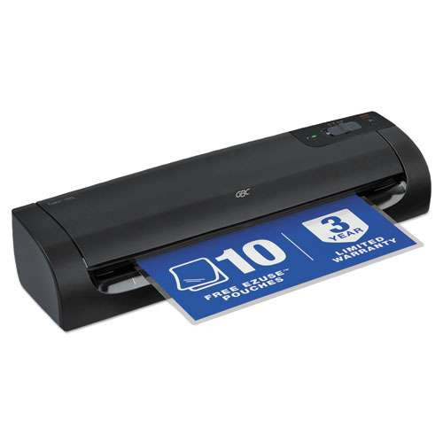 Fusion 1000l Laminator, 9" Max Document Width, 5 Mil Max Document Thickness Fusion 1000l Laminator, 9" Max Document Width, 5 Mil Max Document Thickness