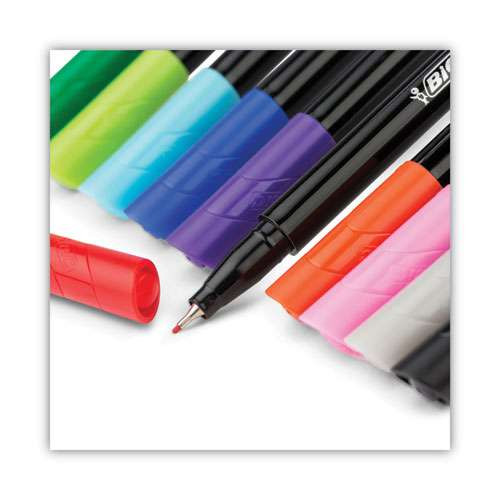 Intensity Porous Point Pen, Stick, Extra-fine 0.4 Mm, Assorted Ink And Barrel Colors, 10/pack Intensity Porous Point Pen, Stick, Extra-fine 0.4 Mm, Assorted Ink And Barrel Colors, 10/pack