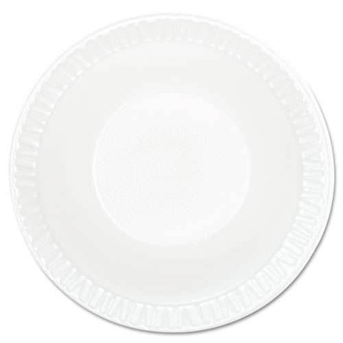 Concorde Non-laminated Foam Plates, 9" Dia, White, 125/pack Concorde Non-laminated Foam Plates, 9" Dia, White, 125/pack