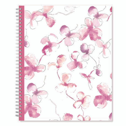 Breast Cancer Awareness Create-your-own Cover Weekly/monthly Planner, Orchids Artwork, 11 X 8.5, 12-month (jan To Dec): 2025 Breast Cancer Awareness Create-your-own Cover Weekly/monthly Planner, Orchids Artwork, 11 X 8.5, 12-month (jan To Dec): 2025