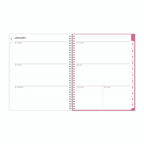 Breast Cancer Awareness Create-your-own Cover Weekly/monthly Planner, Orchids Artwork, 11 X 8.5, 12-month (jan To Dec): 2025 Breast Cancer Awareness Create-your-own Cover Weekly/monthly Planner, Orchids Artwork, 11 X 8.5, 12-month (jan To Dec): 2025