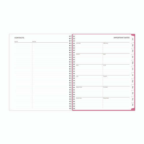 Breast Cancer Awareness Create-your-own Cover Weekly/monthly Planner, Orchids Artwork, 11 X 8.5, 12-month (jan To Dec): 2025 Breast Cancer Awareness Create-your-own Cover Weekly/monthly Planner, Orchids Artwork, 11 X 8.5, 12-month (jan To Dec): 2025