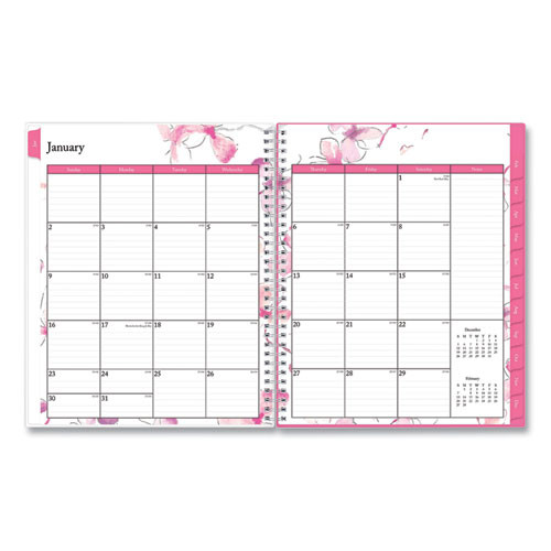 Breast Cancer Awareness Create-your-own Cover Weekly/monthly Planner, Orchids Artwork, 11 X 8.5, 12-month (jan To Dec): 2025 Breast Cancer Awareness Create-your-own Cover Weekly/monthly Planner, Orchids Artwork, 11 X 8.5, 12-month (jan To Dec): 2025