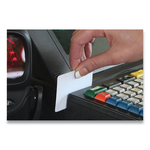 Magnetic Card Reader Cleaning Cards, 2.1" X 3.35", 50/carton Magnetic Card Reader Cleaning Cards, 2.1" X 3.35", 50/carton