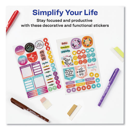 Planner Sticker Variety Pack For Moms, Budget, Family, Fitness, Holiday, Work, Assorted Colors, 1,820/pack Planner Sticker Variety Pack For Moms, Budget, Family, Fitness, Holiday, Work, Assorted Colors, 1,820/pack