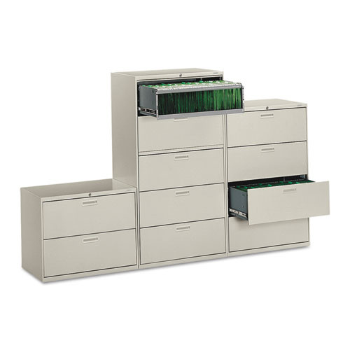 500 Series Lateral File, 2 Legal/letter-size File Drawers, Light Gray, 36" X 19.25" X 28.38" 500 Series Lateral File, 2 Legal/letter-size File Drawers, Light Gray, 36" X 19.25" X 28.38"