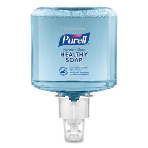 Professional Crt Healthy Soap Naturally Clean Fragrance-free Foam, Es6 Refill, 1,200 Ml, 2/carton Professional Crt Healthy Soap Naturally Clean Fragrance-free Foam, Es6 Refill, 1,200 Ml, 2/carton