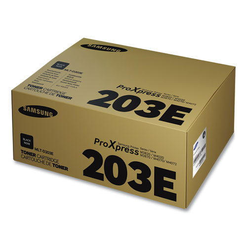 Su890a (mlt-d203e) Extra High-yield Toner, 10,000 Page-yield, Black