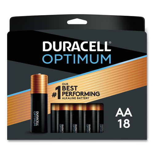 Optimum Alkaline Aa Batteries, 18/pack