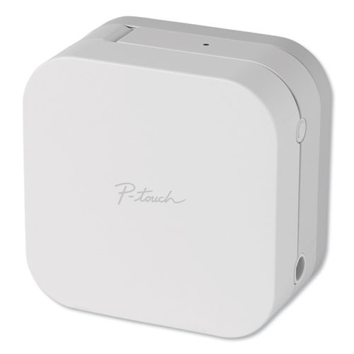 Pt-p300btbu P-touch Cube Label Maker, 20 Mm/s Print Speed, 2.5 X 4.6 X 4.6 Pt-p300btbu P-touch Cube Label Maker, 20 Mm/s Print Speed, 2.5 X 4.6 X 4.6