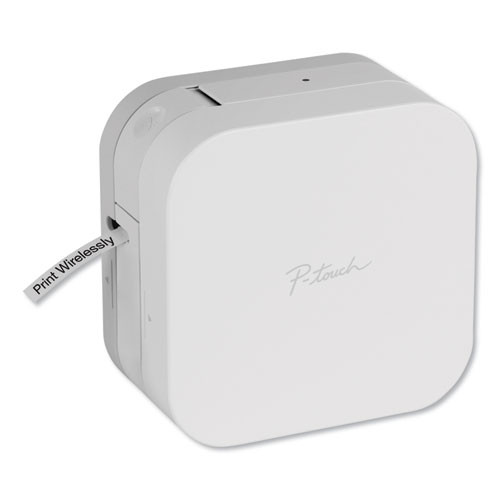 Pt-p300btbu P-touch Cube Label Maker, 20 Mm/s Print Speed, 2.5 X 4.6 X 4.6 Pt-p300btbu P-touch Cube Label Maker, 20 Mm/s Print Speed, 2.5 X 4.6 X 4.6