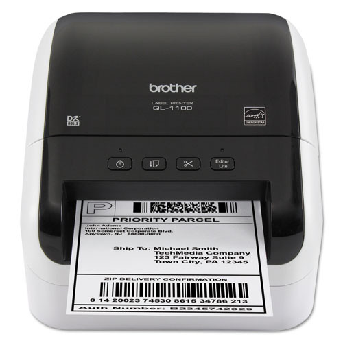 Ql-1100 Wide Format Professional Label Printer, 69 Labels/min Print Speed, 6.7 X 8.7 X 5.9 Ql-1100 Wide Format Professional Label Printer, 69 Labels/min Print Speed, 6.7 X 8.7 X 5.9