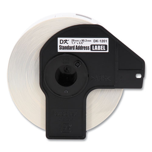 Die-cut Address Labels, 1.1 X 3.5, White, 400/roll, 24 Rolls/pack Die-cut Address Labels, 1.1 X 3.5, White, 400/roll, 24 Rolls/pack