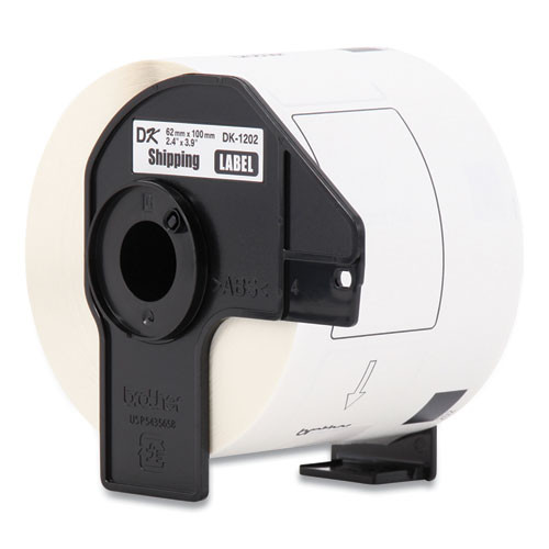 Die-cut Shipping Labels, 2.4 X 3.9, White, 300/roll, 24 Rolls/pack Die-cut Shipping Labels, 2.4 X 3.9, White, 300/roll, 24 Rolls/pack