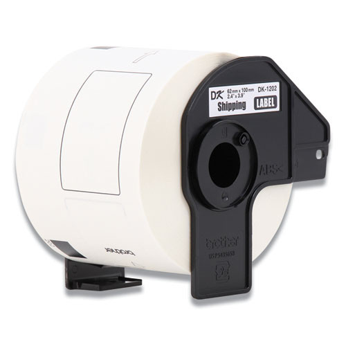 Die-cut Shipping Labels, 2.4 X 3.9, White, 300/roll, 24 Rolls/pack Die-cut Shipping Labels, 2.4 X 3.9, White, 300/roll, 24 Rolls/pack