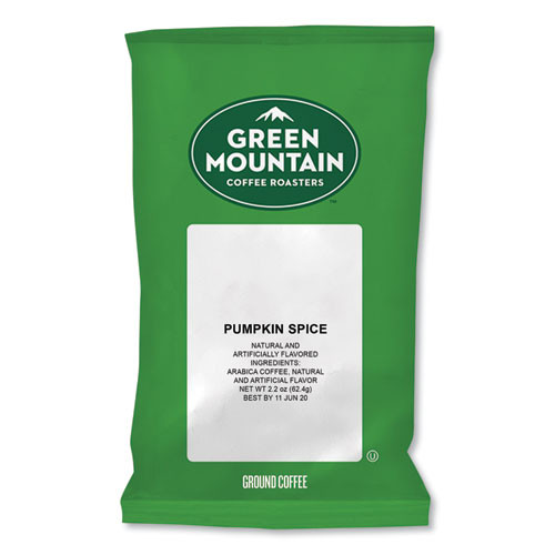 Pumpkin Spice Coffee Fraction Packs, 2.2 Oz, 50/carton Pumpkin Spice Coffee Fraction Packs, 2.2 Oz, 50/carton