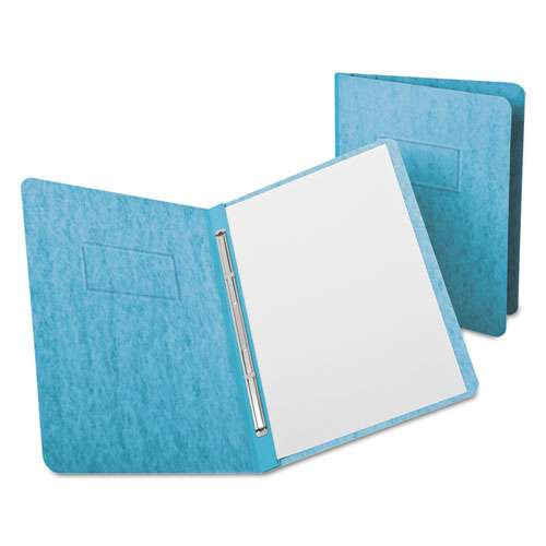 Heavyweight Pressguard And Pressboard Report Cover W/reinforced Side Hinge, 2-prong Fastener, 3" Cap, 8.5 X 11, Light Blue Heavyweight Pressguard And Pressboard Report Cover W/reinforced Side Hinge, 2-prong Fastener, 3" Cap, 8.5 X 11, Light Blue