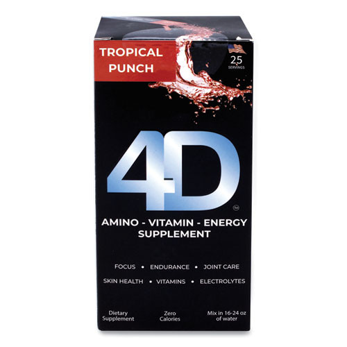 Clean Energy Dietary Energy Supplement, Tropical Punch, 0.4 Oz Packets, 25/box, Delivered In 1-4 Business Days Clean Energy Dietary Energy Supplement, Tropical Punch, 0.4 Oz Packets, 25/box, Delivered In 1-4 Business Days