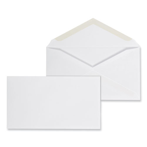 Open-end Business Envelope, #6 3/4, Square Flap, Gummed Closure, 3.06 X 6.6, White, 125/box Open-end Business Envelope, #6 3/4, Square Flap, Gummed Closure, 3.06 X 6.6, White, 125/box