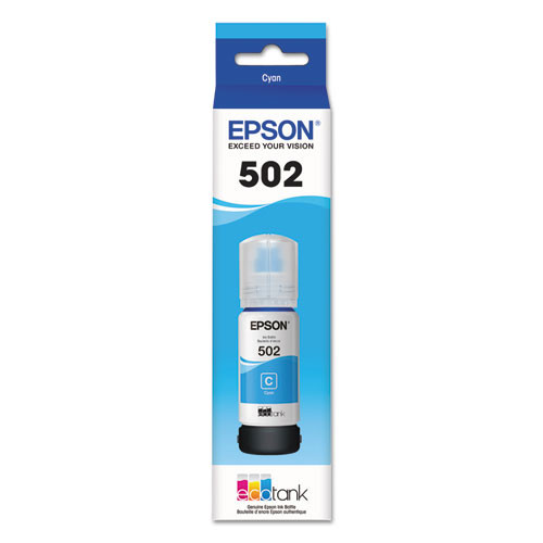 T502220-s (502) Ink, 6,000 Page-yield, Cyan T502220-s (502) Ink, 6,000 Page-yield, Cyan