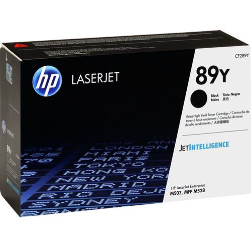 CF289Y | HP 89Y | Original HP LaserJet Extra High-Yield Toner Cartridge - Black CF289Y | HP 89Y | Original HP LaserJet Extra High-Yield Toner Cartridge - Black