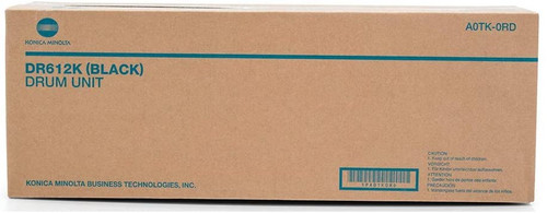 A0TK0RD | DR612K | Original Konica Minolta Imaging Unit - Black A0TK0RD | DR612K | Original Konica Minolta Imaging Unit - Black