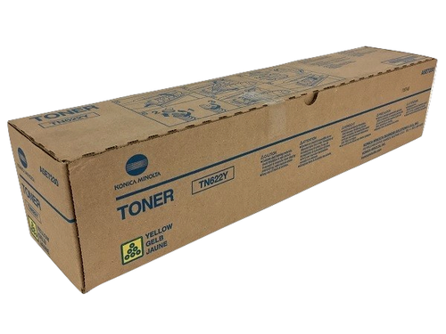 A5E7230 | TN622Y | Original Konica Minolta Toner Cartridge - Yellow A5E7230 | TN622Y | Original Konica Minolta Toner Cartridge - Yellow