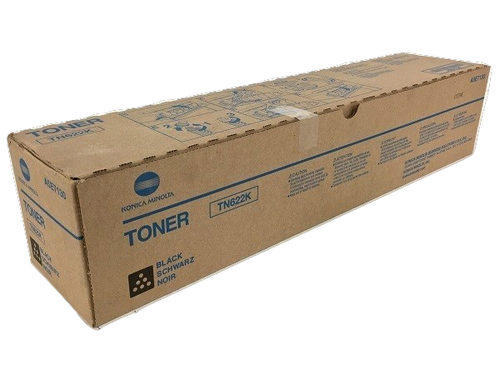 A5E7130 | TN622K | Original Konica Minolta Toner Cartridge - Black A5E7130 | TN622K | Original Konica Minolta Toner Cartridge - Black