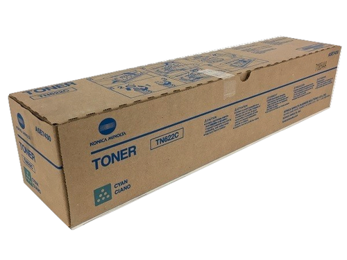 A5E7430 | TN622C | Original Konica Minolta Toner Cartridge - Cyan A5E7430 | TN622C | Original Konica Minolta Toner Cartridge - Cyan