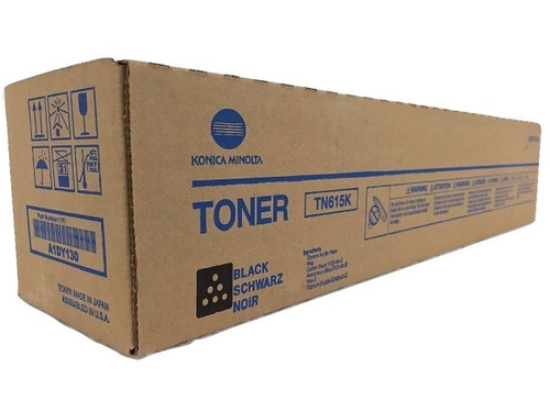 A1DY130 | TN615K | Original Konica Minolta Toner Cartridge - Black A1DY130 | TN615K | Original Konica Minolta Toner Cartridge - Black