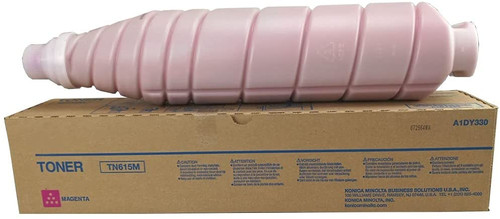 A1DY330 | TN615M | Original Konica Minolta Toner Cartridge - Magenta A1DY330 | TN615M | Original Konica Minolta Toner Cartridge - Magenta