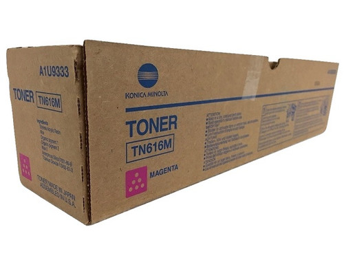 A1U9333 | TN616M | Original Konica Minolta Toner Cartridge - Magenta A1U9333 | TN616M | Original Konica Minolta Toner Cartridge - Magenta