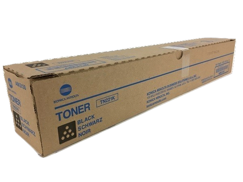 A8K3130 | TN221K | Original Konica Minolta Toner Cartridge - Black A8K3130 | TN221K | Original Konica Minolta Toner Cartridge - Black