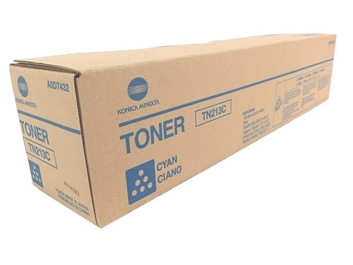 A0D7432 | TN213C | Original Konica Minolta Toner Cartridge - Cyan A0D7432 | TN213C | Original Konica Minolta Toner Cartridge - Cyan