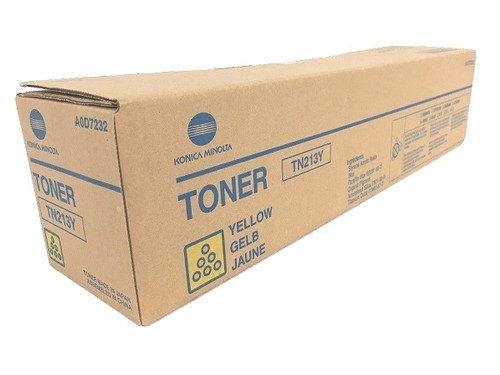 A0D7232 | TN213Y | Original Konica Minolta Toner Cartridge - Yellow A0D7232 | TN213Y | Original Konica Minolta Toner Cartridge - Yellow