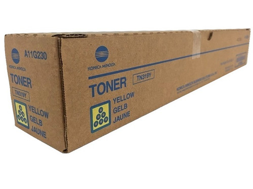 A11G230 | TN319Y | Original Konica Minolta Toner Cartridge - Yellow A11G230 | TN319Y | Original Konica Minolta Toner Cartridge - Yellow