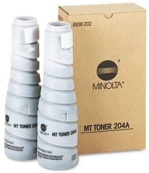 8936-202 | 204A | Original Konica Minolta Toner Cartridges 2-Pack - Black 8936-202 | 204A | Original Konica Minolta Toner Cartridges 2-Pack - Black