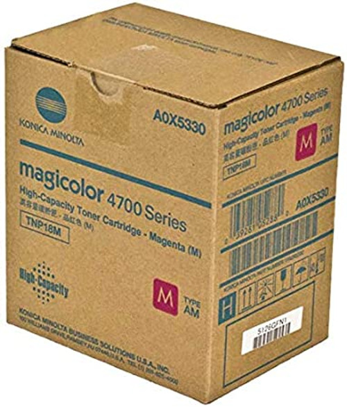 A0X5330 | Original Konica Minolta Toner Cartridge - Magenta A0X5330 | Original Konica Minolta Toner Cartridge - Magenta