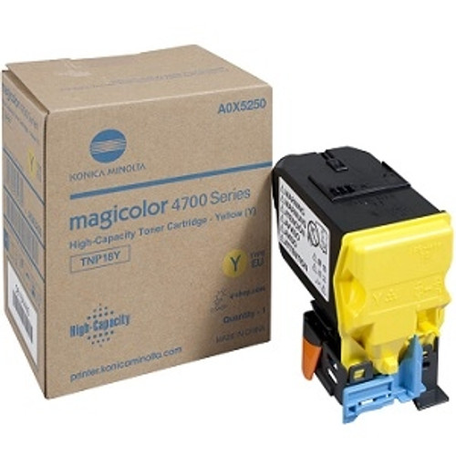 A0X5230 | Original Konica Minolta Toner Cartridge - Yellow A0X5230 | Original Konica Minolta Toner Cartridge - Yellow