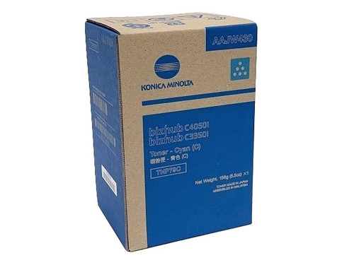 AAJW430 | TNP79C | Original Konica Minolta Toner Cartridge - Cyan AAJW430 | TNP79C | Original Konica Minolta Toner Cartridge - Cyan