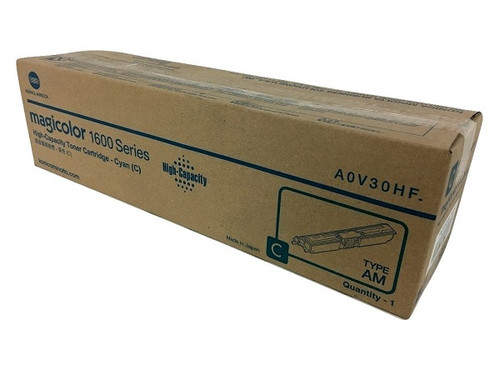 A0V30HF | Original Konica Minolta Toner Cartridge - Cyan A0V30HF | Original Konica Minolta Toner Cartridge - Cyan