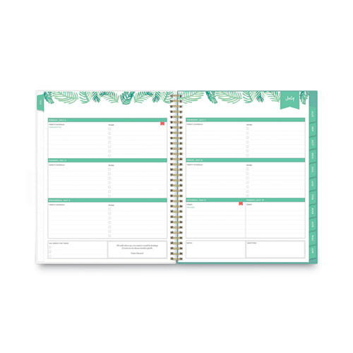 Day Designer Academic Year Weekly/monthly Frosted Planner, Palms Artwork, 11 X 8.5, 12-month (july To June): 2025 To 2026 Day Designer Academic Year Weekly/monthly Frosted Planner, Palms Artwork, 11 X 8.5, 12-month (july To June): 2025 To 2026
