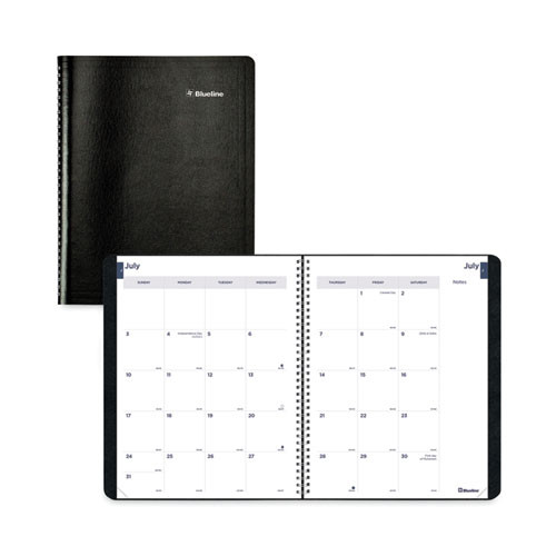 Academic Monthly Planner, 11 X 8.5, Black Cover, 14-month: July 2025 To Aug 2026 Academic Monthly Planner, 11 X 8.5, Black Cover, 14-month: July 2025 To Aug 2026