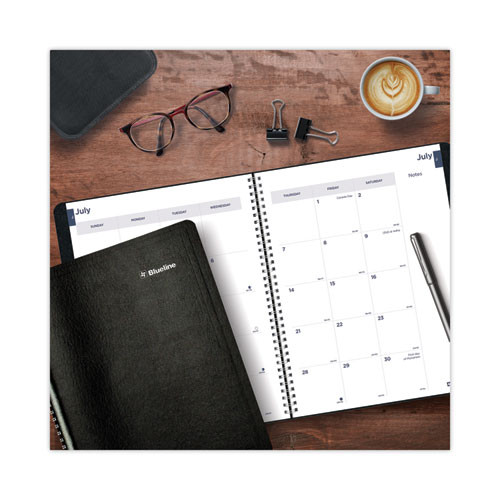 Academic Monthly Planner, 11 X 8.5, Black Cover, 14-month: July 2025 To Aug 2026 Academic Monthly Planner, 11 X 8.5, Black Cover, 14-month: July 2025 To Aug 2026