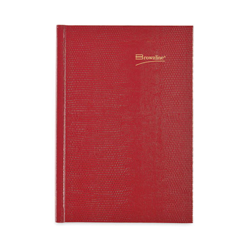 Daily/monthly Planner, 8.25 X 5.75, Red Cover, 12-month (jan To Dec): 2025 Daily/monthly Planner, 8.25 X 5.75, Red Cover, 12-month (jan To Dec): 2025