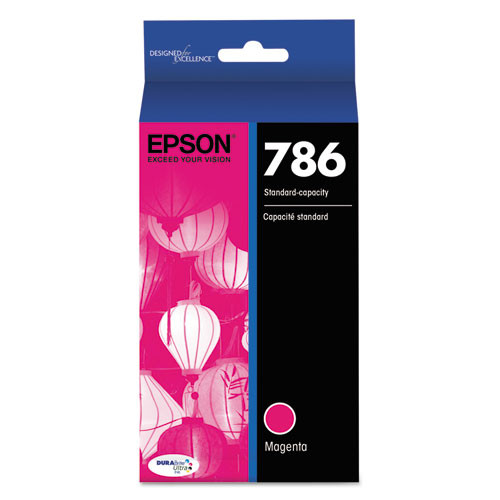 T786320-S | Epson® 786 | Original Epson® DURABrite Ultra® Ink Cartridge - Magenta T786320-S | Epson® 786 | Original Epson® DURABrite Ultra® Ink Cartridge - Magenta