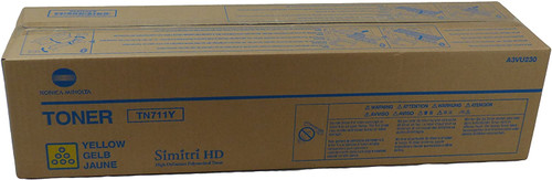 A3VU230 | TN711Y | Original Konica Minolta Toner Cartridge - Yellow A3VU230 | TN711Y | Original Konica Minolta Toner Cartridge - Yellow