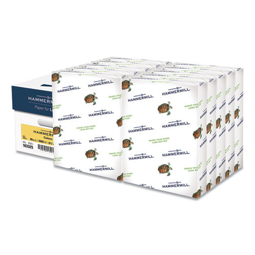 Colors Print Paper, 20 Lb Bond Weight, 8.5 X 11, Buff, 500/ream
