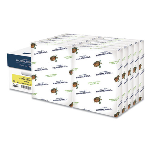 Colors Print Paper, 20 Lb Bond Weight, 8.5 X 11, Buff, 500/ream